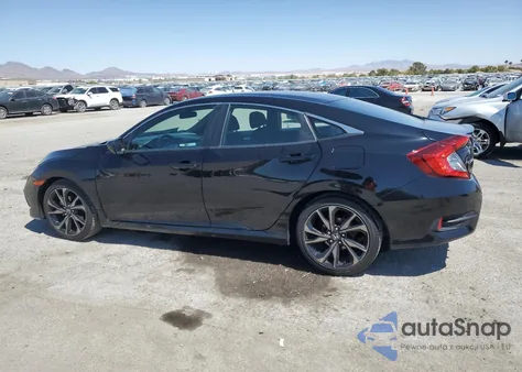 2020 Honda Civic Sport z USA, uszkodzony, nr VIN 2HGFC2F85LH503308